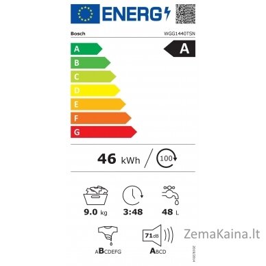 Bosch WGG1440TSN 5