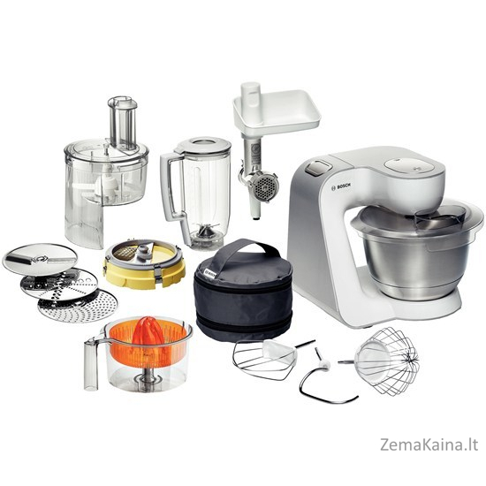 Bosch MUM 54251 Styline virtuvinis kombainas 3,9 L Nerūdijančiojo plieno, Balta 900 W