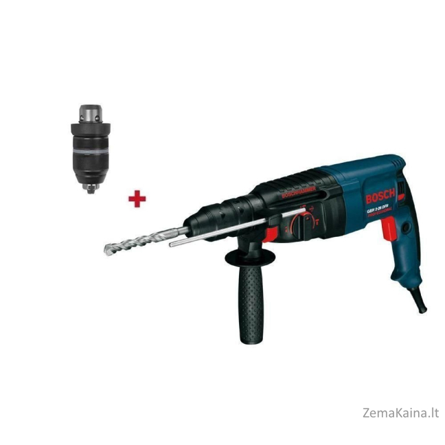 BOSCH HAMMER 800W GBH 2-26 DFR 2.7J + 13mm RANKENA 1