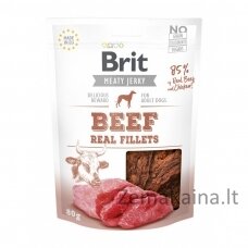 Brit Jerky Beef Real Fillets - Jautiena - skanėstai šuniui - 200 g