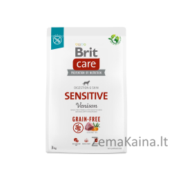 BRIT Care Be grūdų jautrus elnienos 3 kg šuo