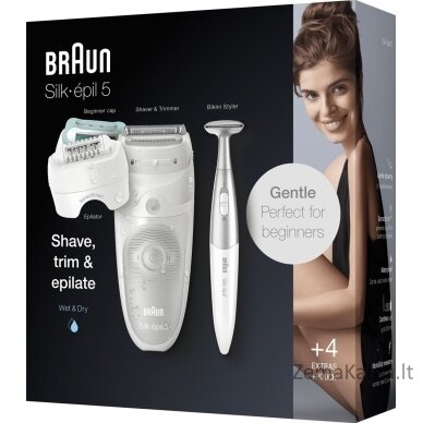 Braun Silk-épil 5 damski depilator + trymer bikini 1