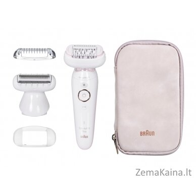 Braun Silk-épil 9-9002 Flex Auksas, Balta 40 pincetai 1