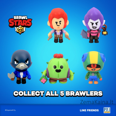 BRAWL STARS S1 ACTION FIGURES 11cm - 2 PACK VER.B 4