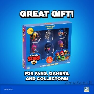 BRAWL STARS S1 FIGURES - 8 PACK DELUXE BOX VER.A 7