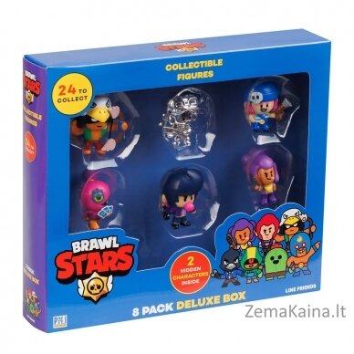 BRAWL STARS S1 FIGURES - 8 PACK DELUXE BOX VER.A