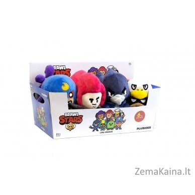 BRAWL STARS S1 PLUSHIES 16,5cm - DISPLAY 8 PCS.