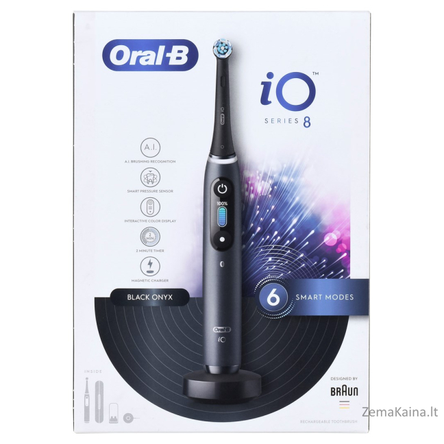 Braun Oral-B szczoteczka elektryczna iO8 BLACK 17