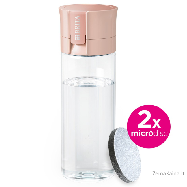 Brita Vital peach 2-disc filter bottle 9