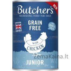 BUTCHER'S Original Junior Mega pack mix - šlapias maistas šunims - 6 x 400g