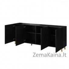 Cama Komoda PAFOS 200x42x82 Juoda matinė