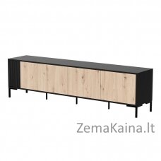 Cama MERCI RTV cabinet 200 x 40 x 54 cm black/oak artisan