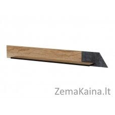 Cama OVO lentyna 130x20xH15 ąžuolas/betonas