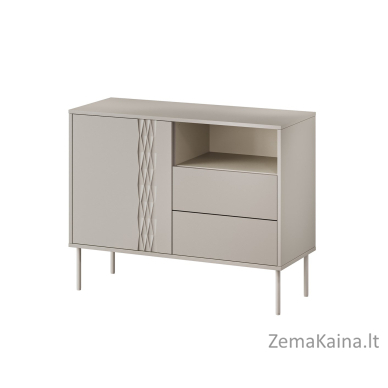 Cama 1D2S TRESSE komoda 100x40x75 kašmyro matinis