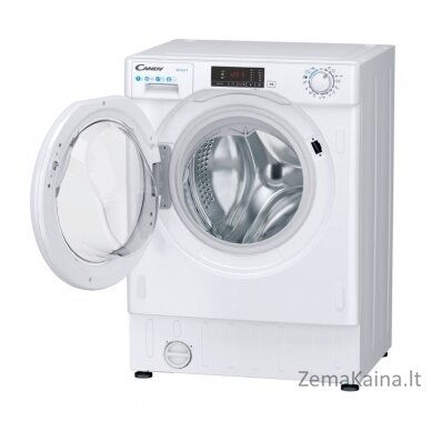 Candy Smart CBW 27D1E-S skalbimo mašina Pakraunama per priekį 7 kg 1200 RPM D Balta 2