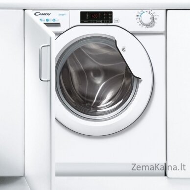 Candy Smart CBW 27D1E-S skalbimo mašina Pakraunama per priekį 7 kg 1200 RPM D Balta 7