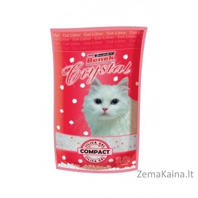 Certech Litter Super Crystal Compact Natural - Silikoninis kačių kraikas 13 kg