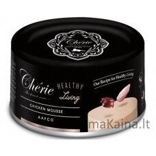 CHERIE Chicken Mousse - šlapias kačių maistas - 80g