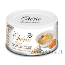 CHERIE Chicken with pumpkin - šlapias kačių maistas - 80g