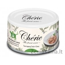 CHERIE Tuna and crab mix - šlapias kačių maistas - 80g