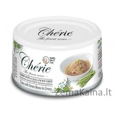 CHERIE Tuna with green beans - šlapias kačių maistas - 80g