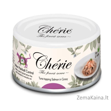 CHERIE Tuna and salmon mix - šlapias kačių maistas - 80g