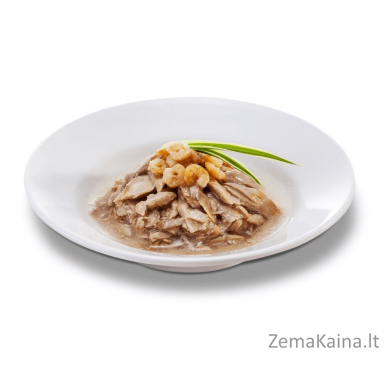 CHERIE Tuna and shrimp mix - šlapias kačių maistas - 80g 1