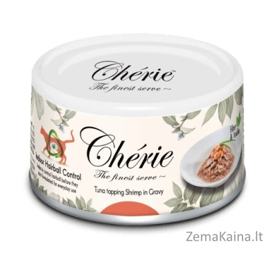 CHERIE Tuna and shrimp mix - šlapias kačių maistas - 80g