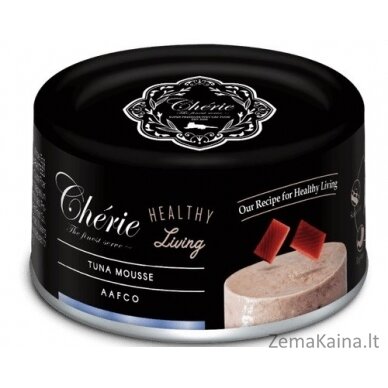 CHERIE Tuna mousse - šlapias kačių maistas - 80g