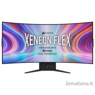 Corsair XENEON FLEX kompiuterio monitorius 114,3 cm (45") 3440 x 1440 pikseliai OLED Juoda