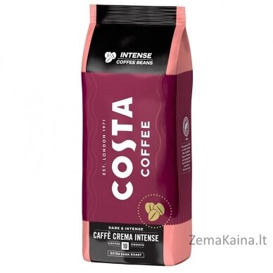 Costa Coffee Crema Intense pupelių kava 1kg 1