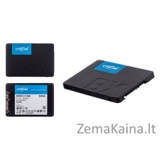 Crucial CT500BX500SSD1 SSD diskas 2.5" 500 GB „Serial ATA III“ 3D NAND