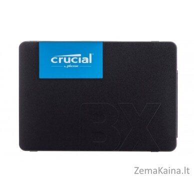 Crucial CT500BX500SSD1 SSD diskas 2.5" 500 GB „Serial ATA III“ 3D NAND 4