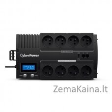 CyberPower BR1000ELCD-FR nepertraukiamo maitinimo resursai (UPS) „Line-Interactive“ 1 kVA 600 W 8 AC išvestis(ys / čių)