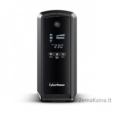 CyberPower CP900EPFCLCD nepertraukiamo maitinimo resursai (UPS) 0,9 kVA 540 W 6 AC išvestis(ys / čių) 1