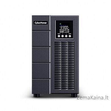 CyberPower OLS3000EA nepertraukiamo maitinimo resursai (UPS) Dviguba konversija (prisijungus) 3 kVA 2700 W 8 AC išvestis(ys / čių) 1