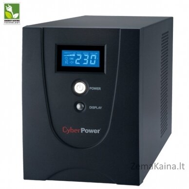 CyberPower VALUE2200EILCD nepertraukiamo maitinimo resursai (UPS) 2,2 kVA 1320 W 6 AC išvestis(ys / čių) 1