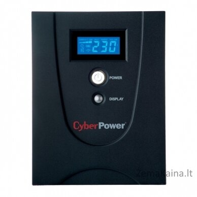 CyberPower VALUE2200EILCD nepertraukiamo maitinimo resursai (UPS) 2,2 kVA 1320 W 6 AC išvestis(ys / čių)