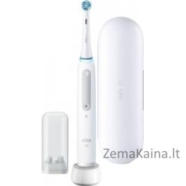 Dantų šepetėlis ORAL-B iO4 Quite White, baltas 1