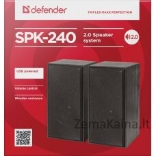 Defender SPK-240 Juoda Vielinis 6 W