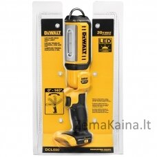 DeWALT DCL050 darbinis šviestuvas LED Juoda, Geltona