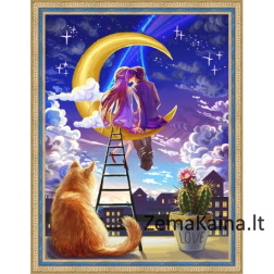 Deimantinė mozaika First Love AZ-1718 30x40cm