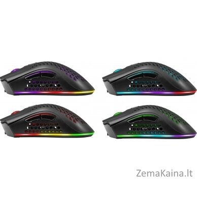 Defender GM-709L Warlock 52709 Belaidė pelė žaidėjams su RGB apšvietimu 3