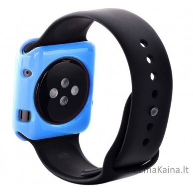 Devia Colorful protector case for Apple watch (38mm) blue 2