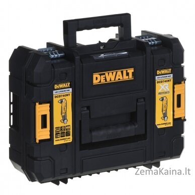 DeWALT DCD740NT-XJ grąžtas 2000 RPM Beraktė 1,3 kg Juoda, Geltona 6