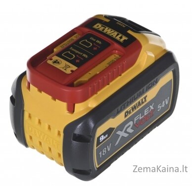 DeWALT DCM575X1-QW 54 V; 1 x 9,0 Ah; 40 cm juosta  2