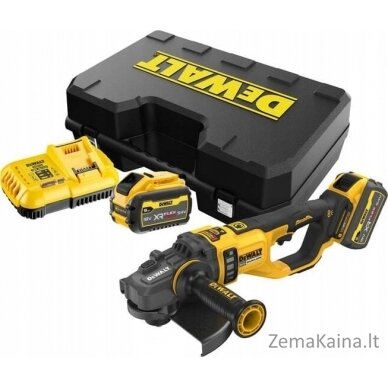 Dewalt šlifuoklis DEWALT ANGLE GRINDER 54V FLEXVOLT 230mm 2x9.0Ah DCG460X2