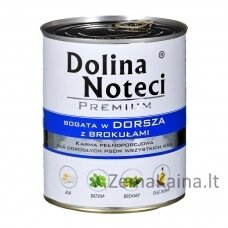 DOLINA NOTECI Premium Daug menkės ir brokolių - drėgnas maistas šunims - 800 g