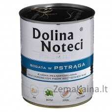 DOLINA NOTECI Premium Gausu upėtakių - drėgnas maistas šunims - 800 g