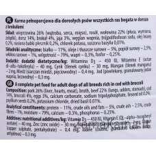 Dolina Noteci Premium menkė su brokoliais  - drėgnas šunų maistas - 400g